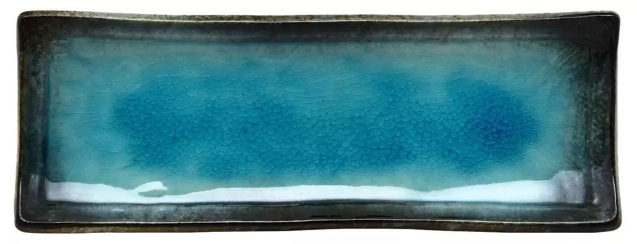 Mino ware pottery plate Shinkai 259.22.6 Made in Japan 132-8041