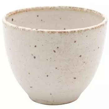 Mino Ware Sabishino Rokubei Sencha Bowl Diameter Approximately 8 x Height Capacity Approximately 170ml Ivory Microwave Dishwasher Safe Made in Japan