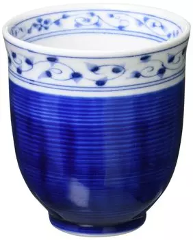 Mino Ware Tea Cup, Gosumaki Arabesque, Approx. Diameter 7.5 x Height 8cm, Capacity Approx. 200ml, Microwave and Dishwasher Safe, Made in Japan 135263