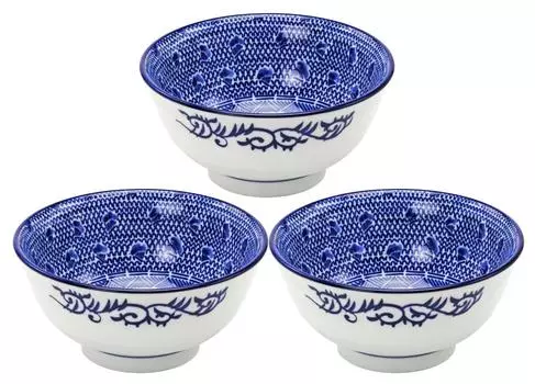 Mino Ware Tsukemen Bowl Set of 3 Taisuki 840-20-35E(3)