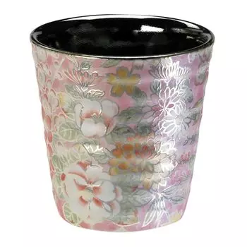 Mino Ware Tumbler Cup 310ml Microwave Safe Koyuzen Pink Made in Japan Approx. HYC-3053A розовый