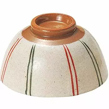 Mino ware two-tone rice bowl line K30233