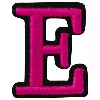 Minoda 3D Iron Patch Alphabet E P50I5775