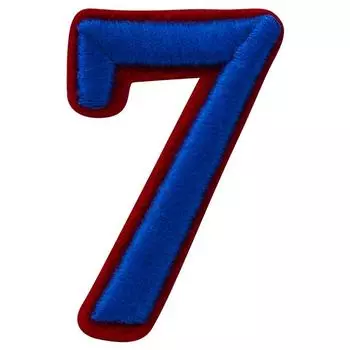 Minoda 3D Iron Patch Номер 7 P50I5791