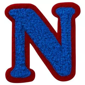 Minoda Cinyl Iron Patch Alphabet N P50I5739