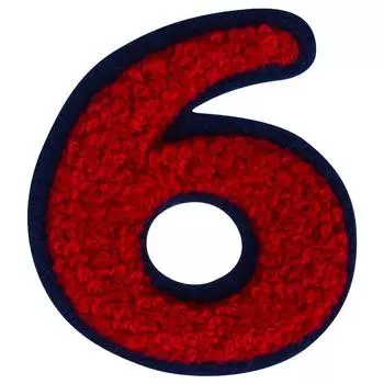 Minoda Cinyl Iron Patch Номер 6 P50I5750