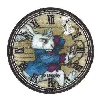 Minoda Disney Алиса в стране чудес нашивка Белый кролик D01Y0959