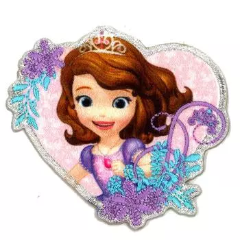 MINODA Disney Princess Flower Patch Large Size Sofia Flower Heart D01Y9522