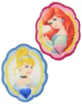 MINODA Disney Princess Patch Small Ariel and Cinderella Small D01Y0585