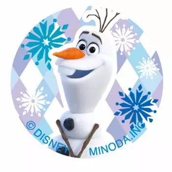 Minoda Frozen 2 Patch Blue D01I1669 Олаф/Светящийся