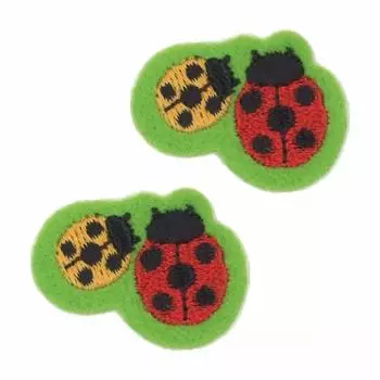 Minoda Icon Patch Ladybug Set of 2 P50I9762