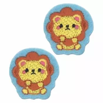 Minoda Icon Patch Lion Set of 2 P50I9773