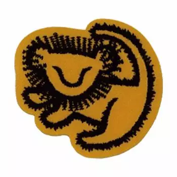 Minoda Lion King Patch Symbol Small D01Y1117