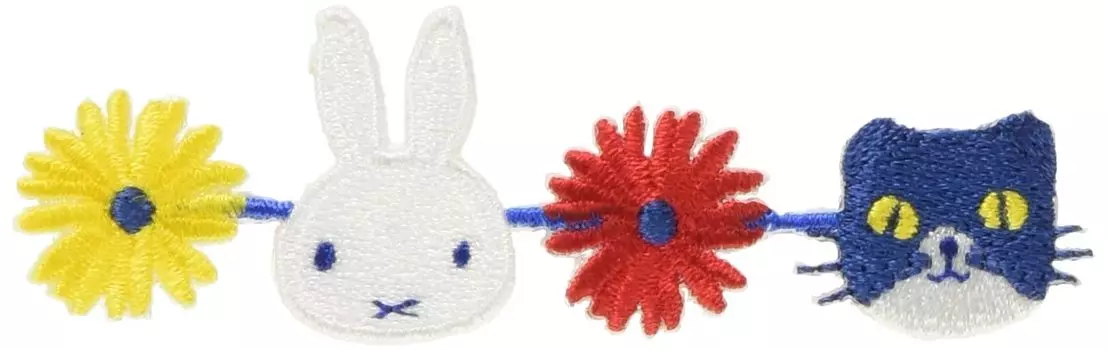 Minoda miffy и cat нашивки линия D02Y1150