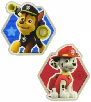 Minoda Paw Patrol светящийся патч Чейз Маршалл T01I1564 синий и