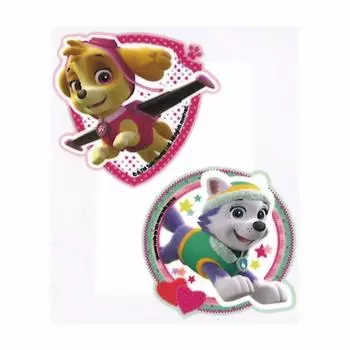 Minoda Paw Patrol светящийся патч Sky Everest T01I1566 розовый и