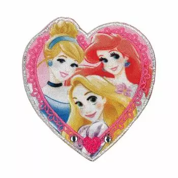 Minoda Princess Patch Glitter Heart Large D01Y9692