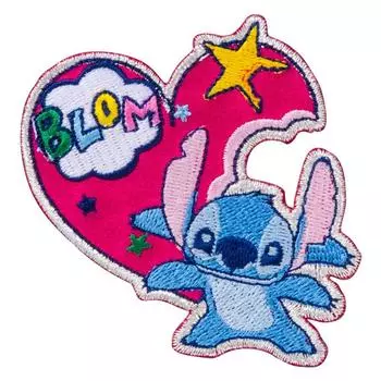 Minoda Stitch Iron Patch Большое Сердце D01I5660