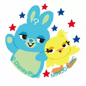 Minoda TS Ducky Patch & Bunny/Glowing