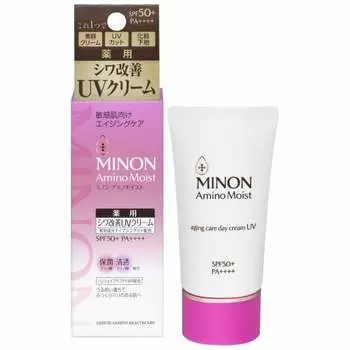 Minon Amino Moist Aging Care Day Cream UV 30g [Sensitive Skin] Base Makeup Sunscreen