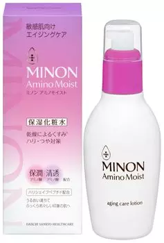 Minon Amino Moist Aging Care Lotion 150 мл Увлажняющий лосьон Проникновение Упругость Блеск [Чувствительная кожа]