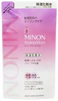 Minon Amino Moist Aging Care Lotion Refill 130 мл Увлажняющий лосьон Впитываемость Упругость Блеск [Чувствительная кожа]