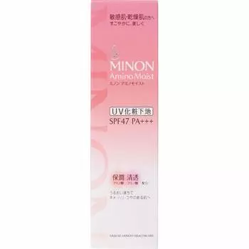 Minon Amino Moist Bright Up Base UV 25 г УФ-основа под макияж Увлажняющая [для чувствительной кожи/сухой кожи] белый