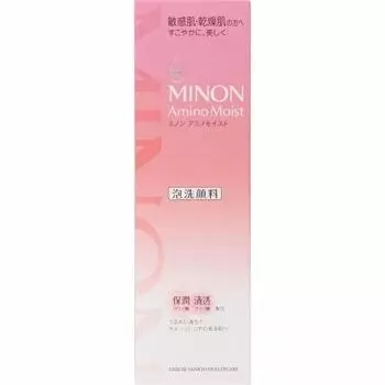 Minon Amino Moist Gentle Wash Whip 150 мл [для чувствительной кожи/сухой кожи] Пенящееся очищающее средство для лица, пушистая пена, увлажняющее очищение