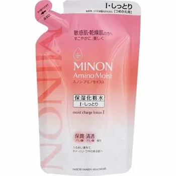 Minon Amino Moist Moist Charge Lotion I Refill 130 мл [Чувствительная кожа, сухая кожа] Увлажняющий лосьон Увлажнение без липкости
