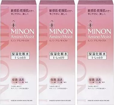 Minon Amino Moist Увлажняющий лосьон I 150 мл x3 шт. (Тип увлажнения)