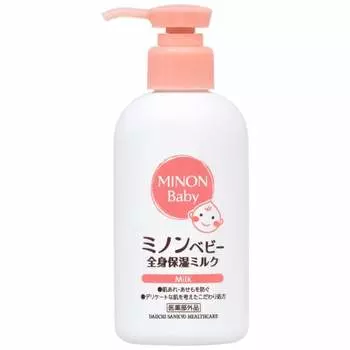 MINON Baby whole body moisturizing milk Bottle 150mL Baby milk Can be used from 0 years old Prevents rough skin Moisturizing Dryness Weakly acidic Hyp