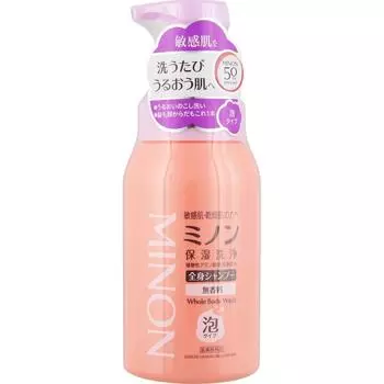 Minon Daiichi Sankyo Healthcare Minon Шампунь для всего тела пузырьковый 500 мл