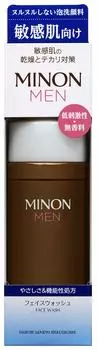 MINON MEN Face Wash Facial [Foaming Cleanser]