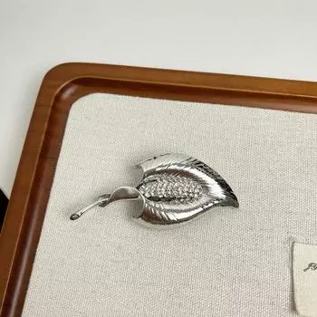 Minority Design Exaggerated Brooches Zinc Zinc Alloy Women Brooch Vintage Metal Flower Brooches Women