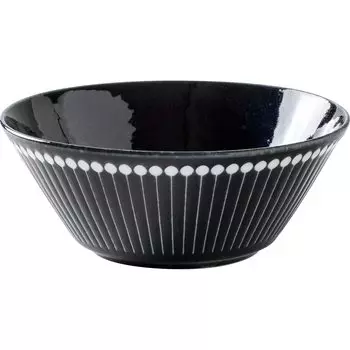 Minoru Pottery Mino Ware Albee 160 Pack Bowl Navy