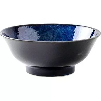 Minoru Pottery Mino Ware Izayoi 210 Takadai Ramen Bowl