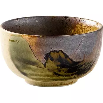 Minoru pottery Mino ware Shigaraki Oribe 125 bowl multi-use