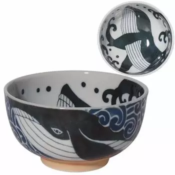 Minoru Pottery Mino Ware Shiranami Kujira 130 чаш белый