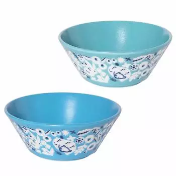 Minorutouki Small Bowl KUKKA Mint Green Aqua Blue Diameter 13cm Lightweight Pack Bowl 2 Colors &