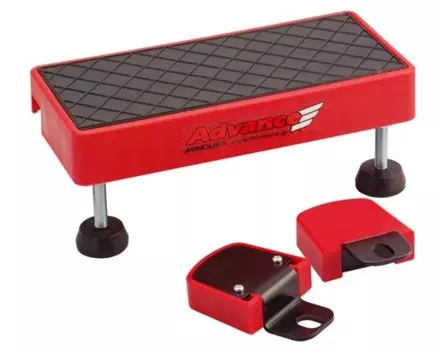 MINOURA Подножка и передний защитный комплект, красный