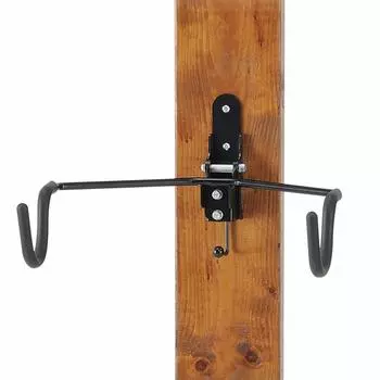 MINOURA Подставка для велосипеда, вешалка для велосипеда 4R, настенный складной крючок для дороги (Для велосипедов) чёрный