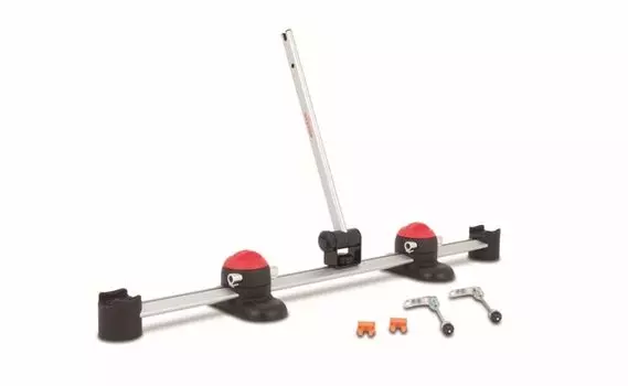 MINOURA Совместимо с дисковым тормозом через ось VERGO-TA2 серебряный