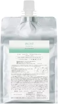 Mint shampoo mild refresh 1000ml soap (soft scent)