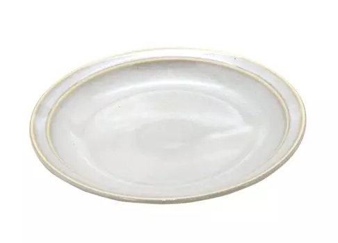 Minton Castle Enterprise New Instagrammable Plate Series 17cm Side Dish Plate 1 piece (Aurora White)