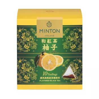 MINTON Japanese Black Tea Yuzu x 10 x 3 pieces (2g bags)