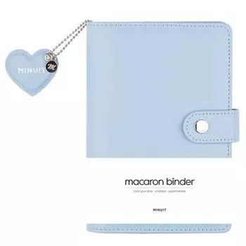 Папка-папка Minuit macaron А6, синяя, 1 шт.