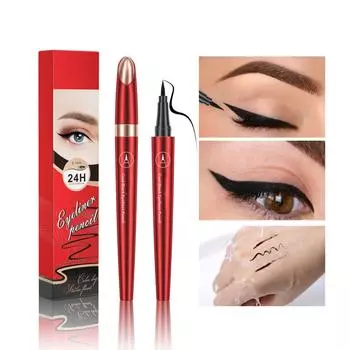 Minuteness Black Eye Liner Водостойкая жидкая подводка для глаз Карандаш-ручка для макияжа Beauty Cosmetics 1 мл One Size красный