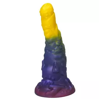 MinYn Anal Plug with Suction Cup Liquid Silicone L 7.1cmx25cm