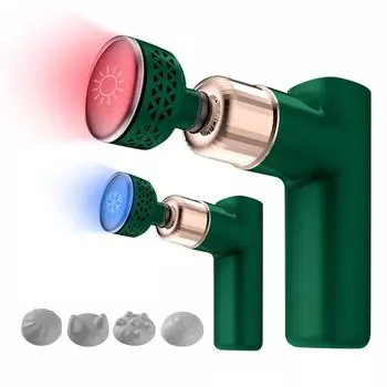 Миофасциальный пистолет с 8 уровнями мощного ИИ автоматического релиза Кинмаку Электрический фасциальный релиз Удобный релиз для мышц всего тела 4 головки