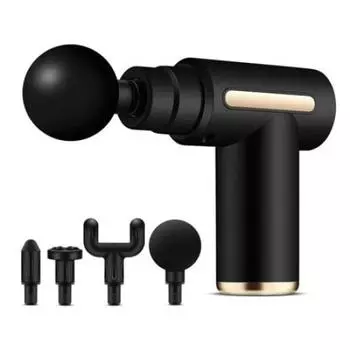 Миофасциальный релиз Удобный 6 уровней сильной вибрации USB-крепление Легкий пистолет, Пистолет, Вибрация, Регулировка, Зарядка, В комплекте,